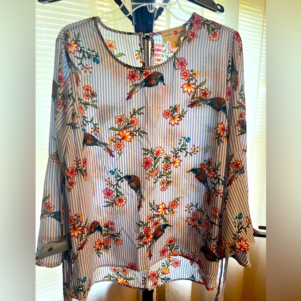 Wishful parks stripped shirt